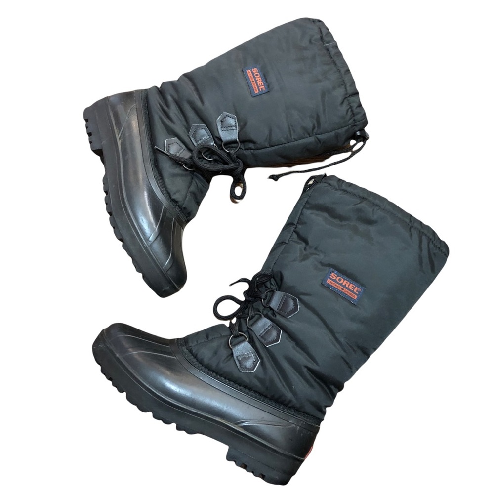 Sorel Women’s Black 14” Tall Duck Boots